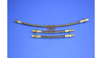 FLEXIBLE DE FREIN AVANT DROIT OU GAUCHE (750MM)  pour  DAIHATSU  ROCKY  F75 - 2.8D/TD 1984-1993 long 