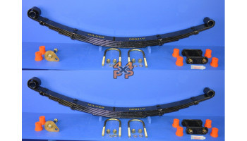 KIT RESSORT A LAMES ARRIERE (7 LAMES) LA PAIRE  pour  TOYOTA  HJ61 - 4.0TD 10/1985-1/1990  Suspension 