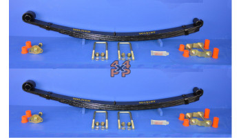 KIT RESSORT A LAMES AVANT (5 LAMES). LA PAIRE.   pour  TOYOTA  HILUX PICKUP  LN65 - 2.4D 8/1983-7/1988 