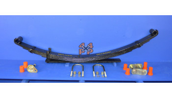 KIT RESSORT A LAMES ARRIERE (5+1 LAMES)  pour  MITSUBISHI  PAJERO  L047 - 2.6 essence 9/1984-6/1991 long 