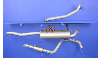 ECHAPPEMENT KIT COMPLET   pour  TOYOTA  KZJ95 - 3.0TD 4/1996-7/2000 long  Echappement 
