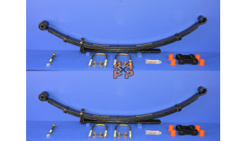 KIT RESSORT A LAMES ARRIERE (3+1 LAMES) LA PAIRE  pour  OPEL  CAMPO  TFS54 - 2.5TD 1992-7/2006 