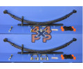 KIT RESSORTS A LAMES ARRIERE (4+1 LAMES). LA PAIRE