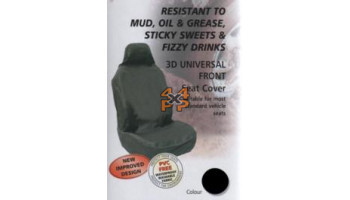 COUVERTURE SIEGE AVANT UNIVERSEL NOIR  pour  OPEL  FRONTERA  VF32P - 3.2 essence 1999-2004 