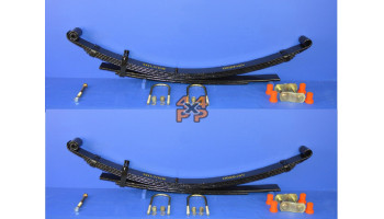 KIT RESSORT A LAMES ARRIERE (4+2 LAMES) RENFORCE. LA PAIRE.  pour  L200 PICKUP  K34 - 2.5TD 4 PORTES 1986-5/1996  Suspension 