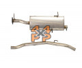 FORD RANGER TUYAU D'ÉCHAPPEMENT (NO.3) BOX TAIL S/ACIER1999->2006