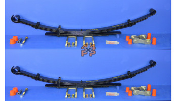 KIT RESSORT A LAMES ARRIERE (3+2 LAMES). LA PAIRE.  pour  TOYOTA  HILUX PICKUP  KUN26 - 3.0TD 10/2006-> 
