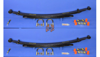 KIT RESSORT A LAMES ARRIERE (3+2 LAMES). LA PAIRE.  pour  MAZDA  PICKUP  BT50 - 2.5TD 16 soupapes 8/2006-> 