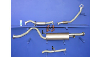 KIT ECHAPPEMENT COMPLET   pour  MITSUBISHI  PAJERO  V46 - 2.8TD 11/1993-2/2000 long 