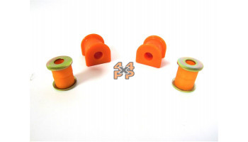 KIT BAGUES  BARRE STABILISATRICE ARRIERE (BARRE 15MM)  pour  TOYOTA  KZJ95 - 3.0TD 4/1996-7/2000 long  Suspension 