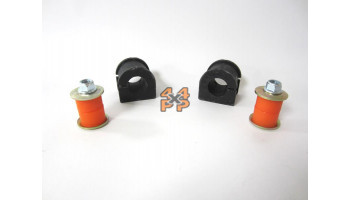 KIT BAGUES BARRE STABILISATRICE AVANT  pour  MITSUBISHI  PAJERO  V24 - 2.5TD 1991-4/2004 court 