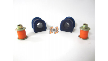 KIT BAGUES BARRE STABILISATRICE AVANT  pour  MITSUBISHI  PAJERO  V24 - 2.5TD 1991-4/2004 court 