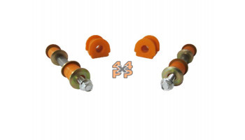 KIT BAGUES  BARRE STABILISATRICE ARRIERE  pour  MITSUBISHI  PAJERO  V25 - 3.5 essence 11/1993-2/2000 court 