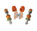 KIT BAGUES  BARRE STABILISATRICE ARRIERE (26mm)