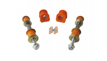 KIT BAGUES  BARRE STABILISATRICE ARRIERE (26mm)  pour  MITSUBISHI  PAJERO  L149 - 2.5TDi 11/1989-6/1991 long 
