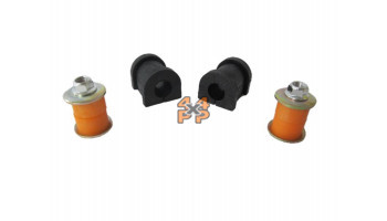 KIT BAGUES  BARRE STABILISATRICE ARRIERE  pour  NISSAN  PATROL  Y61 - 2.8TD (RD28) 10/1997->2/2000 