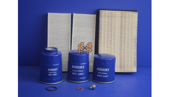 KIT D'ENTRETIEN MOTEUR  pour  NISSAN  NAVARA PICKUP  D40YD - 2.5TD 5/2005-> 