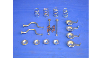 KIT DE MONTAGE DE MACHOIRS FREIN A MAIN  pour  TOYOTA  HDJ100 - 4.2TD 1998-8/2007  Freinage 