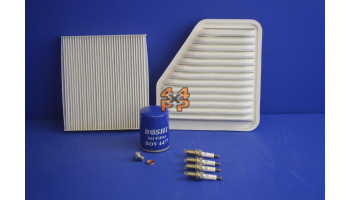 KIT FILTRES MOTEUR/VIDANGE  pour  TOYOTA  RAV4  ACA30 - 2.0Pet 5 PORTES 11/2005-12/2012  