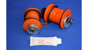 KIT BAGUES/BOULONS TRIANGLE AVANT INFERIEURE (1 COTE)  pour  MITSUBISHI  PAJERO  V65 - 3.5 essence 2/2000-8/2006 court 