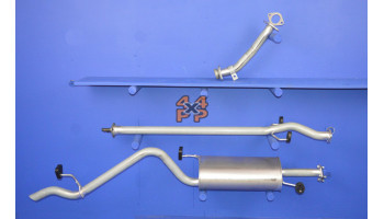 ECHAPPEMENT KIT COMPLET   pour  MITSUBISHI  L200 PICKUP  B40 - 2.5TD 12/2005->3/2015 