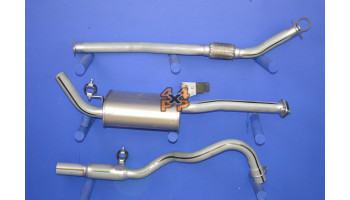 ECHAPPEMENT KIT COMPLET   pour  NISSAN  TERRANO 2  R20C - 3.0TD 2/2002-2006 