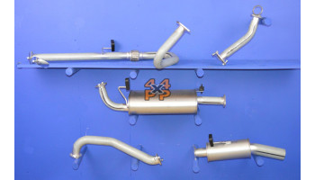 ECHAPPEMENT KIT COMPLET   pour  ISUZU  TROOPER  UBS73 – 3.0TD 1998->2006 