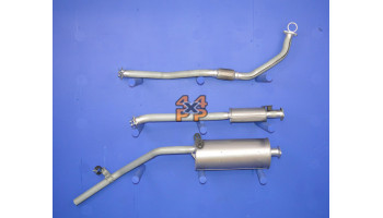 ECHAPPEMENT KIT COMPLET   pour  NISSAN  NAVARA PICKUP  D22TD - 2.5TD (TD25) 1998->11/2001 