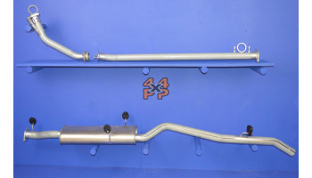 ECHAPPEMENT KIT COMPLET   pour  MAZDA  PICKUP  B2500 - 2.5TD 2/1999-2006 (12 soupapes) 