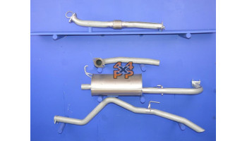 ECHAPPEMENT KIT COMPLET   pour  NISSAN  NAVARA PICKUP  D40YD - 2.5TD 5/2005-> 