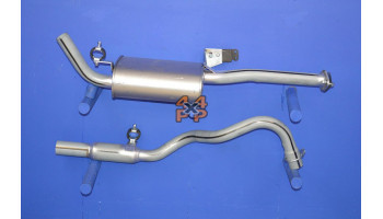 ECHAPPEMENT KIT PIECES 2/3. 2 PORTES  pour  NISSAN  TERRANO 2  R20 - 2.7TD 1993->  