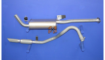 ECHAPPEMENT KIT PIECES 2/3. 4 PORTES  pour  NISSAN  TERRANO 2  R20 - 2.7TD 1993->  