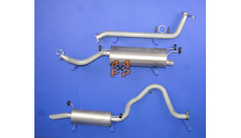 ECHAPPEMENT KIT COMPLET   pour  TOYOTA  HDJ100 - 4.2TD 1998-8/2007  Echappement 