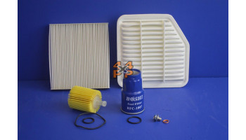 KIT FILTRES MOTEUR/VIDANGE  pour  TOYOTA  RAV4  ALA30 - 2.2TD 5 PORTES 11/2005-12/2012  