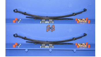 RESSORT À LAMES ARRIÈRE H/DUTY AVEC KIT DE MONTAGE PAIRE 4+3 À LAMES  pour  ISUZU  PICKUP  TFS86TT – 2.5 Biturbo diesel 4/2012-11/2018 