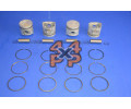 JEU DE PISTONS (4) STD. AVEC SEGMENTS