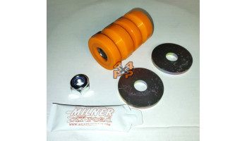 KIT BAGUES/RONDELLES AXE DE TRIANGLE AVANT INFERIEUR (1 COTE)  pour  NISSAN  TERRANO 2  R20 - 2.7TD 1993->  