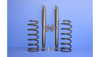 KIT RESSORTS/AMORTISSEURS ARRIERE  pour  TOYOTA  VZJ95 -  3.4 essence 4/1996-7/2000 long  Suspension 