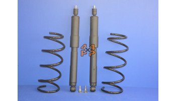 KIT RESSORTS/AMORTISSEURS ARRIERE  pour  TOYOTA  HZJ80 - 4.2D 1/1990-1/1998  Suspension 