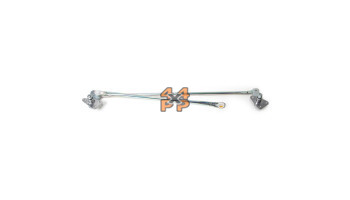TRINGLERIE D'ESSUIE-GLACE (CONDUITE À GAUCHE)  pour  MITSUBISHI  PAJERO  V74 - 2.5TD 2/2000-8/2006 long 
