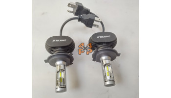 KIT DE CONVERSION AMPOULES PHARE LED H4 (2) GUARDIAN  pour  ISUZU  TROOPER  UBS26 – 3.5 Essence 1998->6/2006 