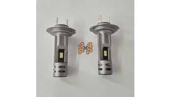 NOVSIGHT AMPOULES DE CONVERSION DE PHARES À LED H7 (2)  pour  NISSAN  QASHQAI  JJ10E - 4WD (7 places) essence (MR20DE) Diesel (M9R) 8/2008-> 