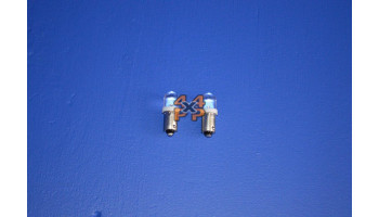 AMPOULE PLAQUE IMMATRICULATION LED 4W (2)  pour  MITSUBISHI  PAJERO  L044 - 2.5TD(i) 5/1986-10/1989 court 