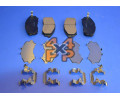 PLAQUETTES ET CALES ANTIBRUIT DE FREIN AVANT (4)