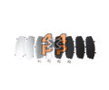 KIT CALES ANTI BRUIT PLAQUETTES AVANT