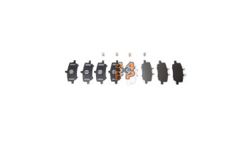 KIT CALE ANTI-BRUIT DE PLAQUETTES DE FREIN ARRIERE  pour  TOYOTA  RAV4  ALA40 - 2.0TD 5 PORTES 12/2012->  