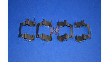 PLAQUETTES DE FREIN AVANT ACCESSOIRES DE MONTAGE (4)  pour  MITSUBISHI  PAJERO  L044 - 2.5TD(i) 5/1986-10/1989 court 