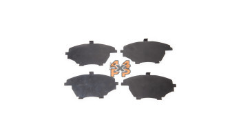 KIT CALES ANTI BRUIT PLAQUETTES AVANT  pour  TOYOTA  RAV4  ACA20 - 2.0 essence 3 portes 5/2000-11/2005 