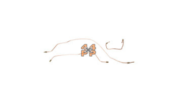 JEU DURITES FREIN ARRIERE  pour  FORD  RANGER PICKUP  ER69 - (ET/ES) 3.0TD (16 soupapes) 2/2006->2011 