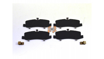 CALES ANTI BRUIT PLAQUETTES ARRIERE (2)  pour  TOYOTA  VDJ200 - 4.5TD V8 8/2007->  Freinage 